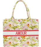 Amour Book Tote Bag